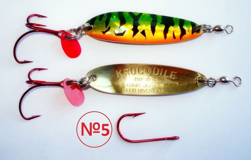 Rapala Luhr-Jensen Krocodile 7g. Pike Zander Spoon Blinker Bait Predator Fish - Picture 8 of 10