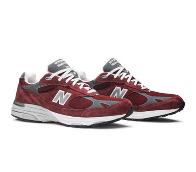 Size 11.5 D- New Balance 993 Burgundy 