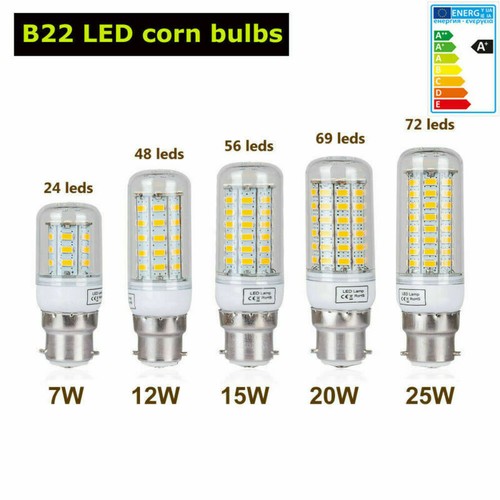 e27 led bulb G9 B22 7W 12W 15W 20W 25W SMD Corn Bulb Lamp Light Bright AC 220V - Picture 15 of 15