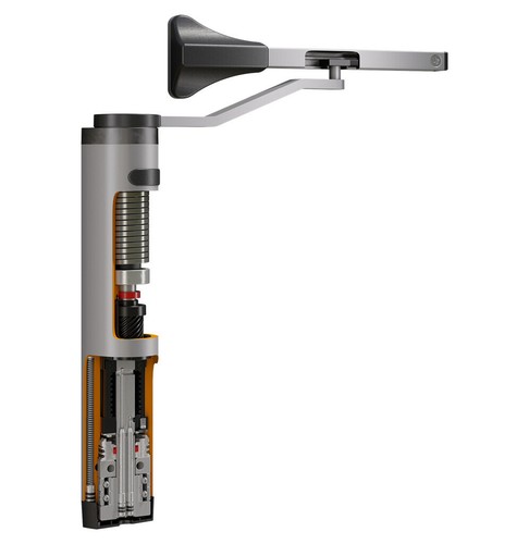 Locinox Hydraulic Industrial Gate Closer Verticlose2 90° AND 180° HINGES - Black - Picture 5 of 7