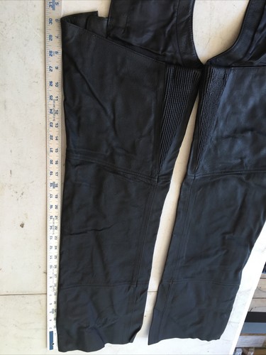 Harley Davidson Leather Chaps Part # 98039-12vm Women's Size S Made In USA NEW - Picture 8 of 8