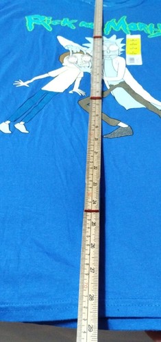 Rick and Morty Tshirt Cartoon Adult Swim Size Large 42/44 - Picture 6 of 7