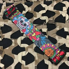 NEW KM Paintball Universal Mask Goggle Strap - SE Sugar Skull
