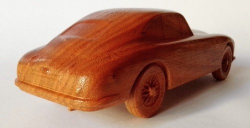 Aston Martin DB2 - 1:15 Wood Scale Model Car Replica Oldtimer Vintage Edition - Picture 6 of 11