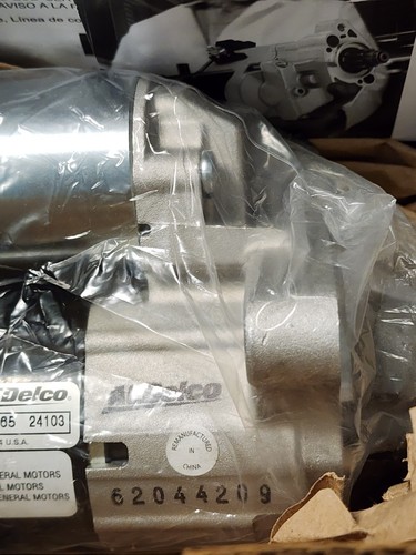 GENUINE GM ACDELCO 19427557 STARTER MOTOR NO CORE CHARGES - Foto 10 di 24