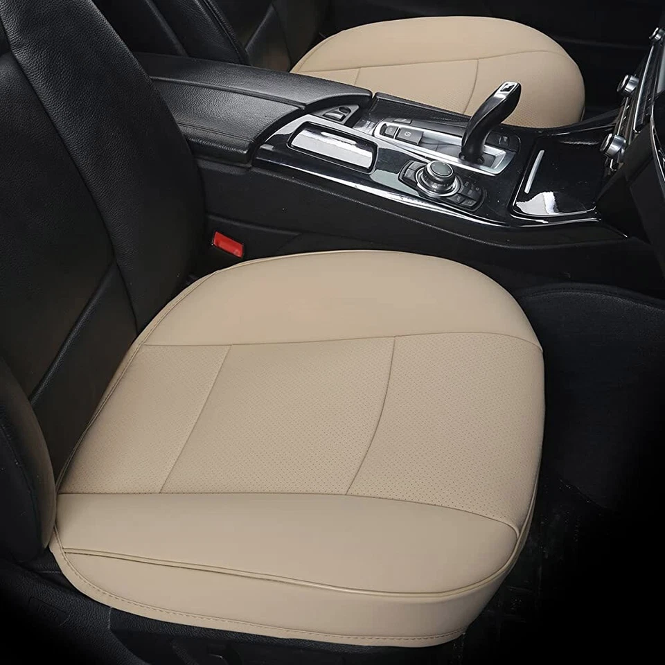 For Ford Car Front Seat Cover SUV PU Leather Half Full Surround Cushion Mat Pad Foto 2 de 4
