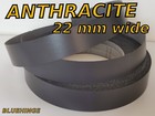 5 m  22 mm Wide  Melamine Pre Glued Iron on Edging Tape/Edge Banding Anthracite 