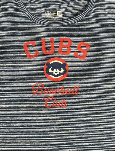 New Chicago Cubs Baseball Shirt Women’s Small New Era Genuine Merchandise - Picture 2 of 8