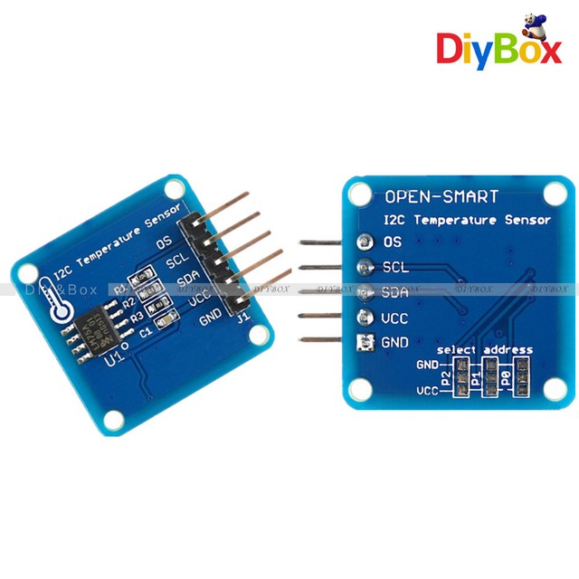 I2C Interface LM75A Temperature Sensor Highspeed Development Board For