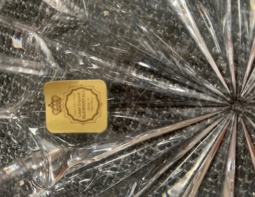 Kristall Bleikristall Stern Teller Weihnachten Christmas 18cm Neuwertig - Bild 2 von 2