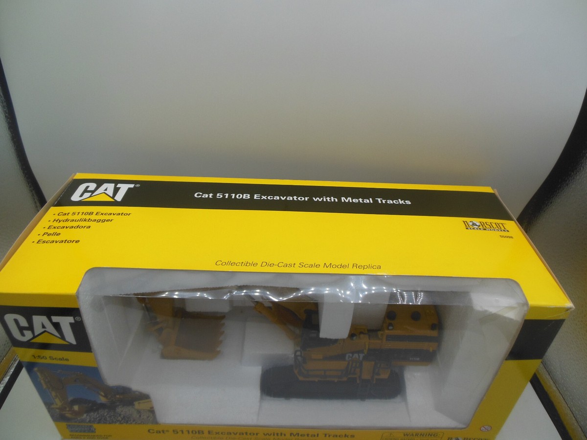Norscott 55098 Cat 5110B Excavator with Metal Tracks 1:50 Norscott 55098 Cat 5110B Excavator with Metal Tracks 1:50