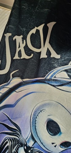 Nightmare Before Christmas Large Blanket 57x78 - Picture 4 of 5