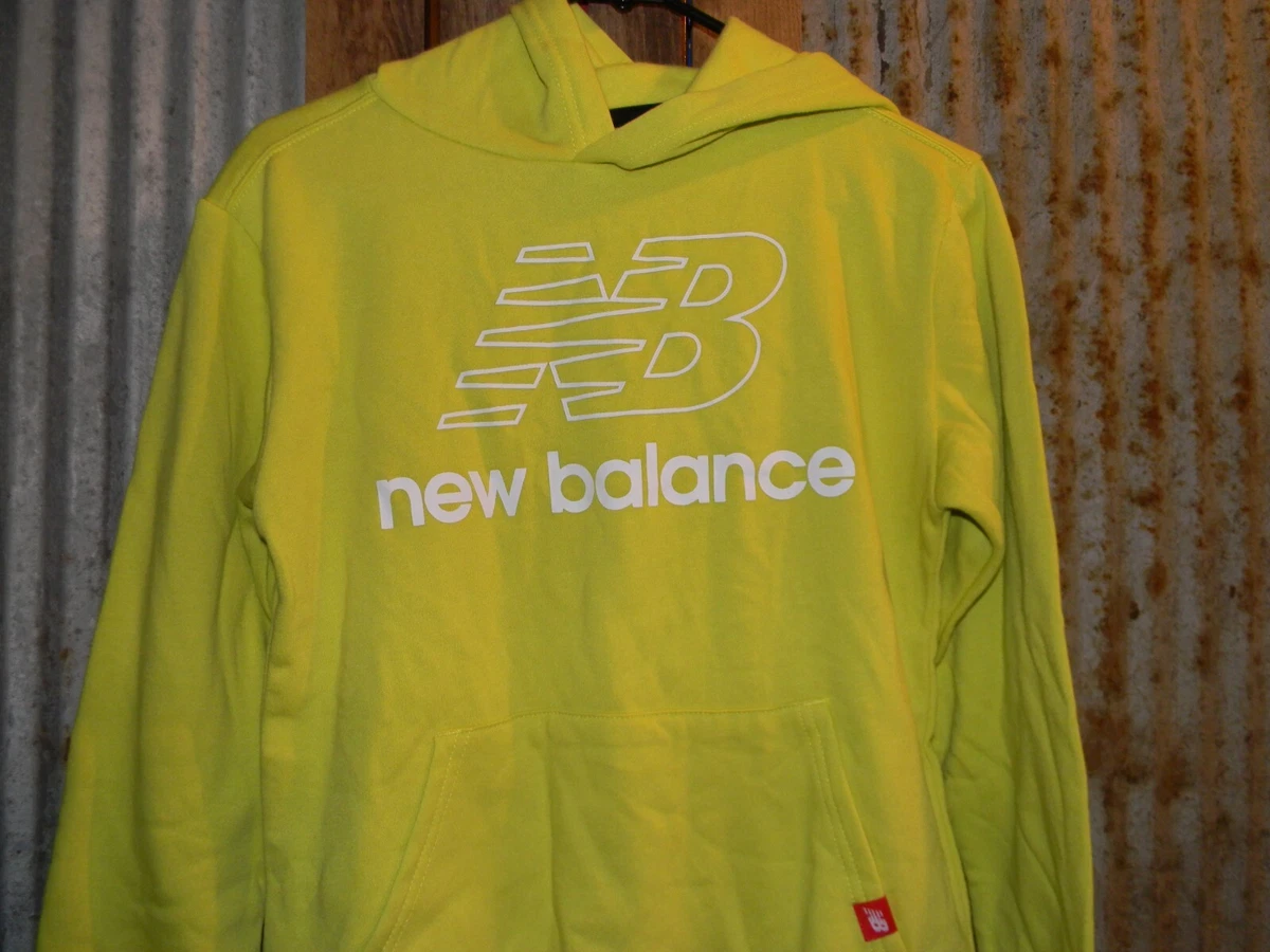 New balance yellow hoodie discount