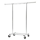 Tatkraft Darren Heavy Duty Clothes Rail on Wheels, Holds up to 100kg,