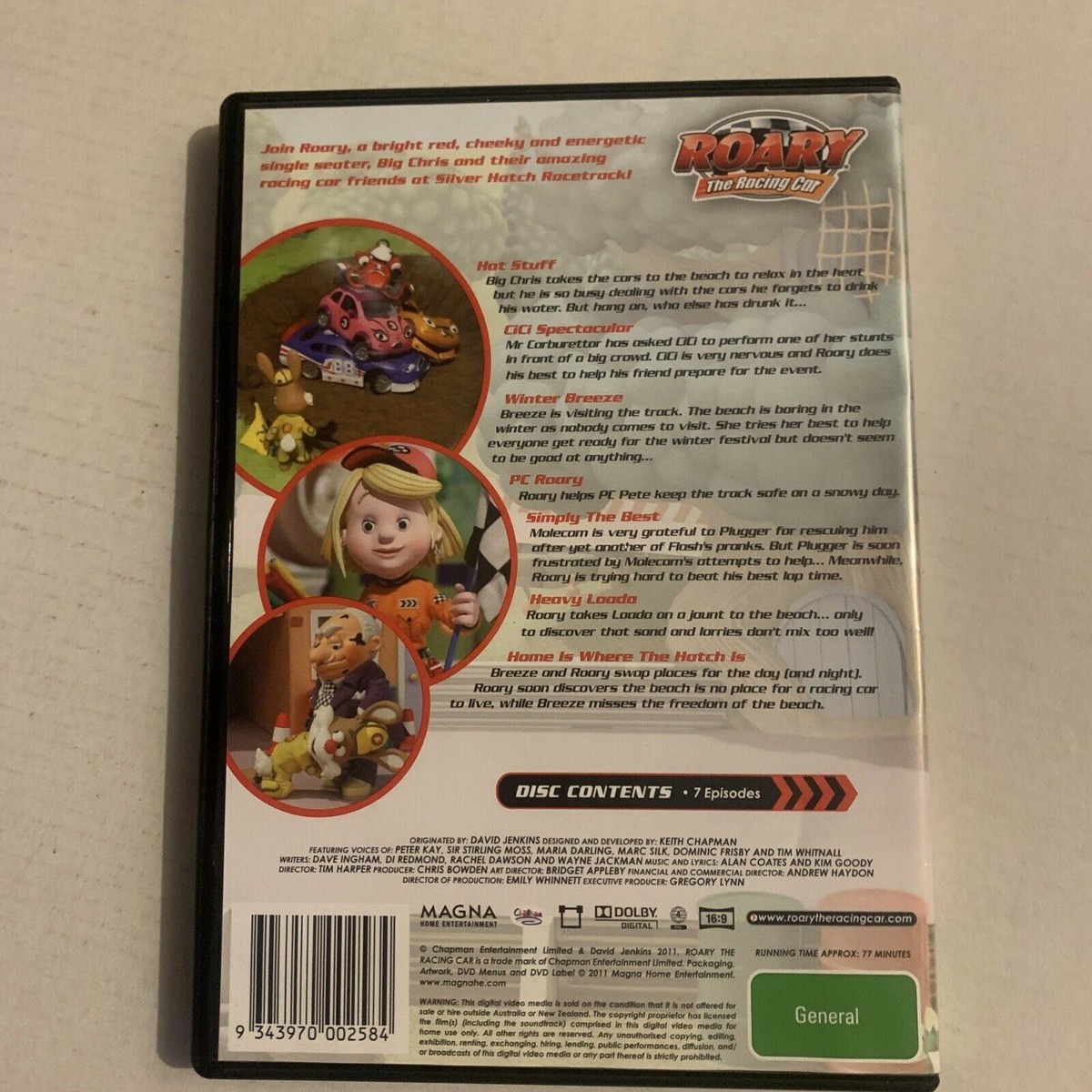Roary The Racing Car - Ready Set Go (DVD, 2011) All Regions NEW | eBay