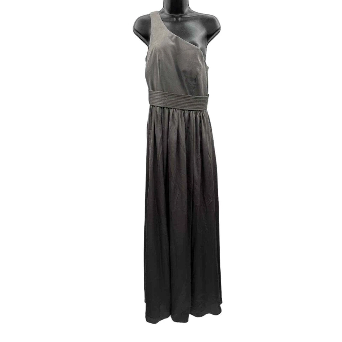 Charcoal gray deals formal dress