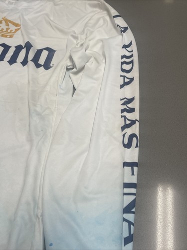 Corona Sport Graphic Long Sleeve Tie Dye Sun Safe Fishing Shirt Size XL - Picture 4 of 5