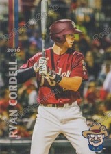2016 Frisco RoughRiders Ryan Cordell RC Rookie Rangers