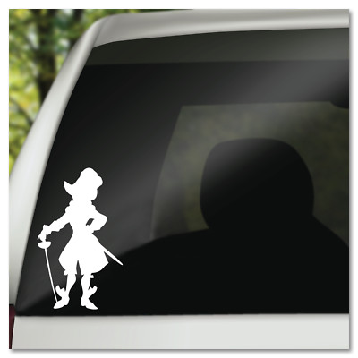 6'' Disney Villain Captain Hook Peter Pan Vinyl Decal Sticker
