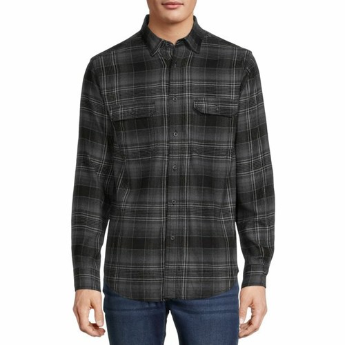 George Men and Big Men Long Sleeve Super Soft Flannel Shirt up to size 5XLT - Picture 22 of 258