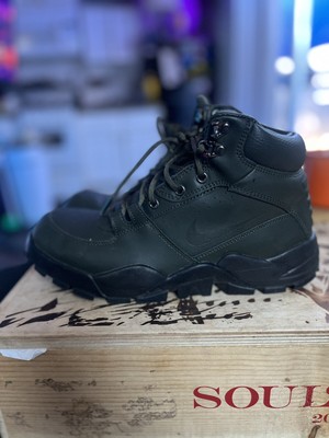 Nike Manoa ACG Leather Mens Size 8.5 Black All Weather  display picture 2