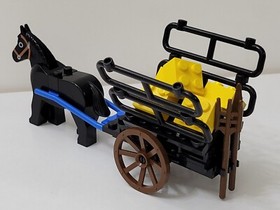 SUPER RARE LEGO Castle 1974-3 Smuggler's Hayride *FULLY* Complete w Manuals EUC!