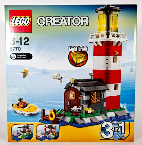 LEGO CREATOR 5770 Lighthouse Island Set - 2011 Retired Set - Sealed - Brand New - Picture 1 of 15