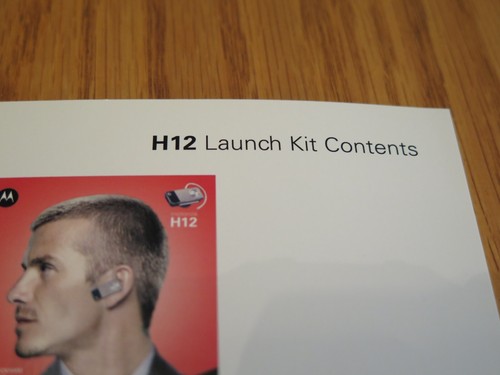 Motorola MotoPure H12 Bluetooth Headset Over the Ear CrystalTalk + Extras VIDEO - Picture 13 of 24