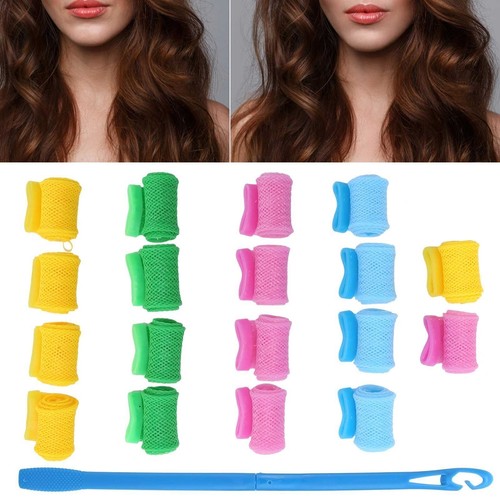 Professionelle DIY Haar Lockenwickler Rollers Spirale Locken mit Haken Griff - Bild 5 von 12