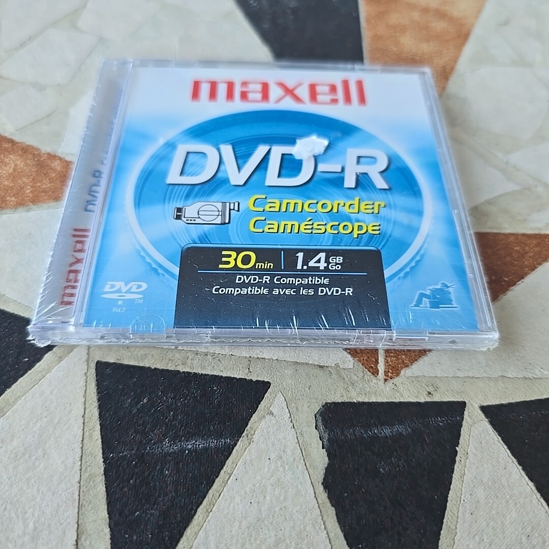 6 Maxell Mini Dvd-r Camcorder Data Movie Disks 1.4gb 30 Min 1.4 GB