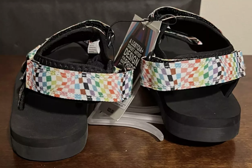 PRIDE Kids Adjustable Strap Debbie Sandals - Size 3 - Picture 7 of 9