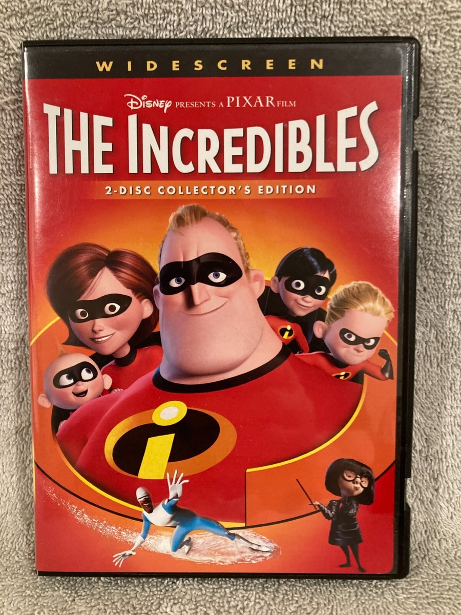 LOT 4 DVD Disney Films; The Incredibles (Collectors), Tarzan