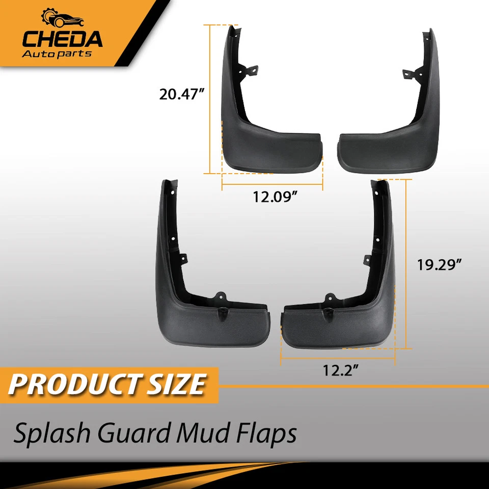 4x guardabarros protector contra salpicaduras apto para Land Rover Range Rover Sport 2006-2013 L320 Foto 2 de 4