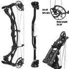 34'Archery Compound Bow 40-70lbs Let-off 85% 25-28' Rh Hunting Shooting Target