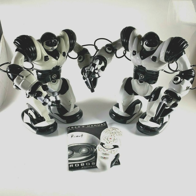 The Sharper Image Robosapien with Remote Control Robot Model WW250 eBay