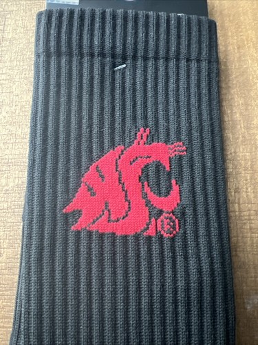 Calcetines NCAA Washington State Cougars Strideline tejidos nuevos con etiquetas M (8-12) con (9,5-13,5) - Imagen 6 de 6