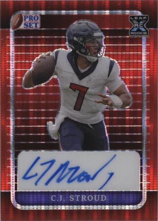 2023 Leaf Pro Set Metal C. J. Stroud #PA-CJS - 1 of 2