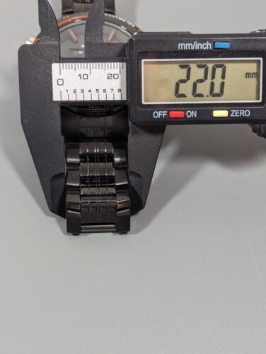 Navi Force NF9024M Digital Analog Day Date Chrono Backlight Black Case Watch - Picture 4 of 8