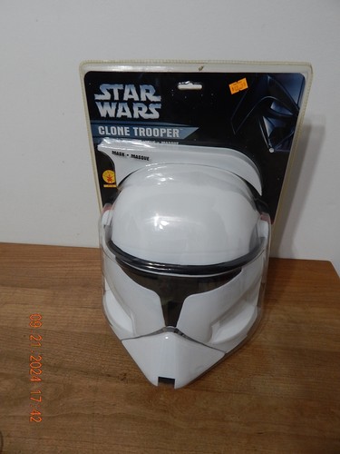 RUBIES STAR WARS CLONE TROOPER HELMET MASK 4118 NEW COSTUME COSPLAY