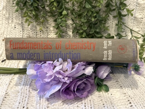 Vintage HC 1966 Fundamental Of Chemistry - A Modern Introduction - College Textbook - Bild 3 von 10