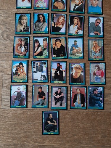 BEVERLY HILLS 90210 LOTTO 26 CARDS "I BELLISSIMI" - 1993 - Ed. MASTERS CARDS - Foto 3 di 6