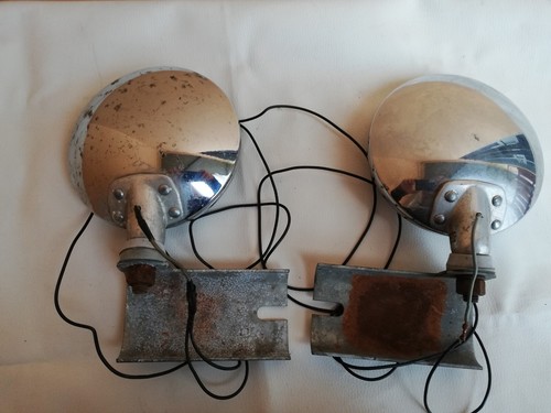 Carello fari antinebbia fog fendinebbia per auto d'epoca Fiat Lancia Alfa Romeo - Foto 2 di 10