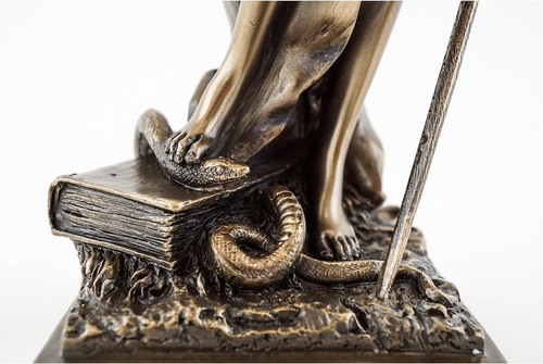 Top Collection Bronze Finish Lady Justice 12,5 Zoll Statue Skulptur - Bild 5 von 12