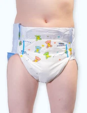 Kiddo Jr Blue Plus Adult Diapers ABDL High absorbency Brand new