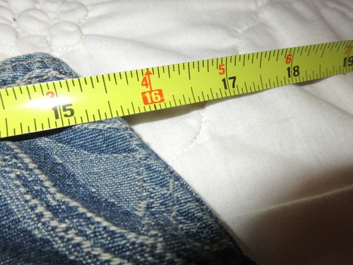 Vintage Liz Claiborne LizWear Denim Paisley Embroidered Maxi Skirt 8 Back Slit - Picture 10 of 10