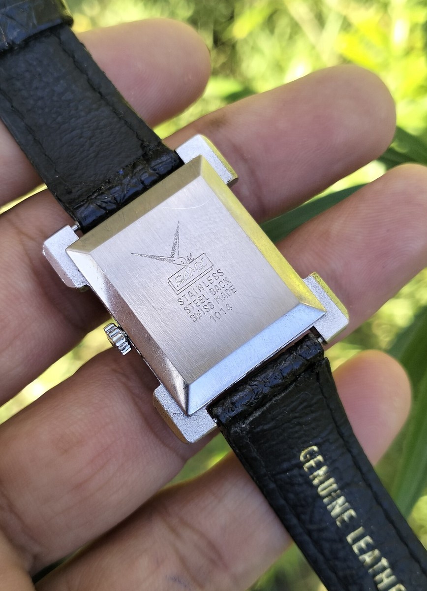 Watch TANK CAMY GENEVE JEANS VOGUE Bleu Dial Swis Made