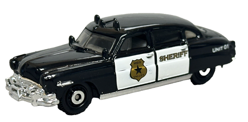 1951 Hudson Hornet Sheriff Police Car 1/64 Matchbox Loose Release 2016