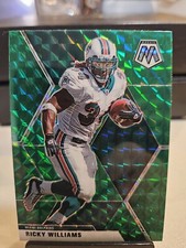 Ricky Williams 2020 Mosaic GREEN MOSAIC PRIZM SP #124 Dolphins RB     🐬 ⬆️