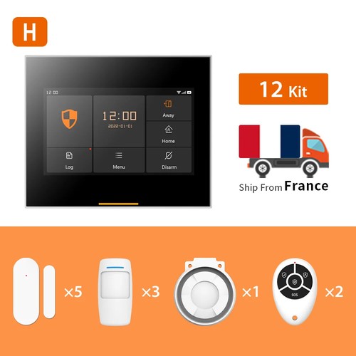 Wifi 4G Home Security Alarm System Kits für Garage und Wohn Unterstützung Tuya - Bild 14 von 41