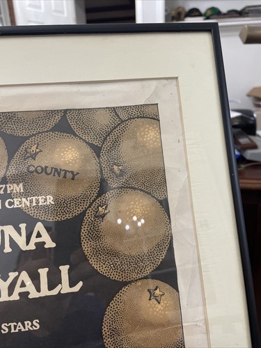 1975 Hot Tuna John Mayall Concert Poster by Rick Griffin Orange County Jam - Picture 7 of 8